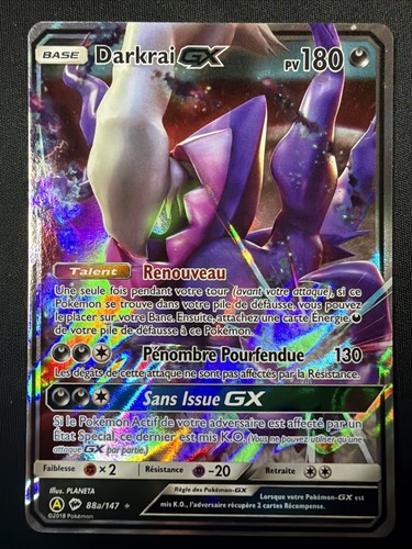 Carte pokémon darkrai - pokémon,