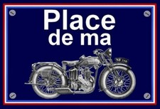 plaque " PLACE DE MA MONET