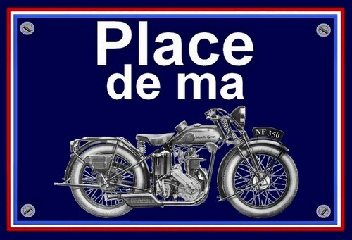 Plaque place ma - ", de