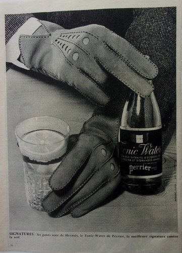Publicité ancienne gants - ,
