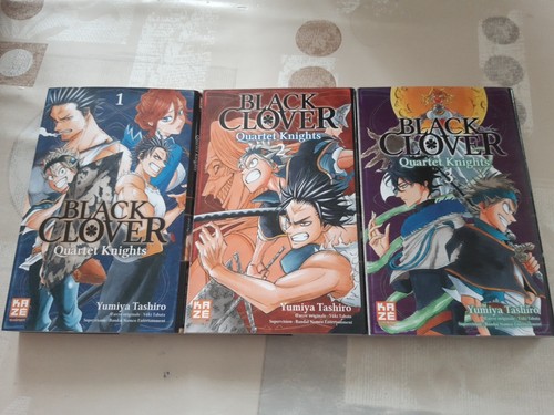 Lot mangas black - lot, clover
