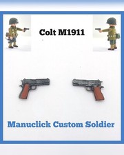 2 x PISTOLETS COLT M1911 ARME