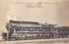 CPA 59 LES LOCOMOTIVES / NORD / MACHINE DECAPOD / TRAIN