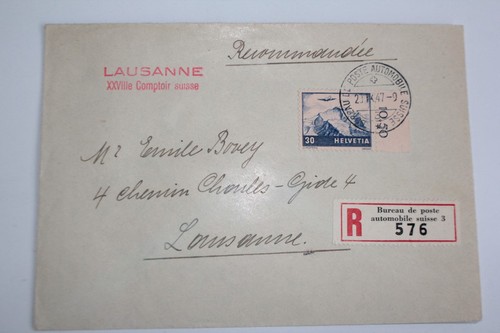 Timbre suisse aérien - timbre,