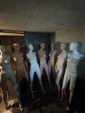 vidaXL Mannequin de Vitrine Femme avec Tête Ronde - Beige (30026)