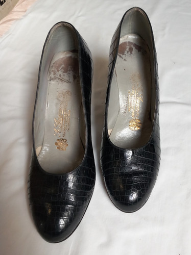 Chaussures en crocodile - ,