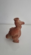 Clay vase Terracotta pot animal form. Chicken pot en terre cuite vase poule 