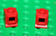 Lego Castle 2 Red Window 1x1x1 ref 39 set 162  170 6075 375