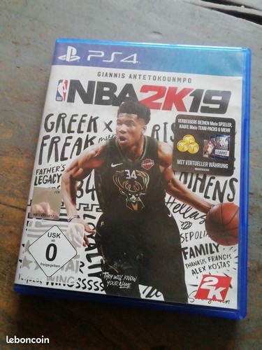 Jeu nba 2k19 - ps4, complet