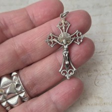 Pendentif Croix en Argent Fin