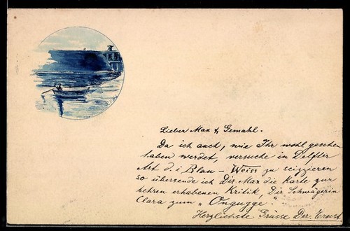 Carte postale artiste peinte - carte,