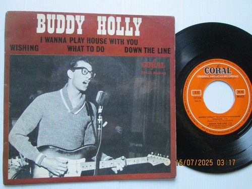 45t buddy holly - ep, /