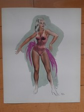 Lithographie ASLAN pin up