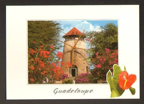 Guadeloupe moulin à vent - /,
