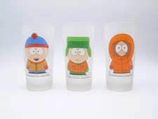 Lot de 3 grands verres South