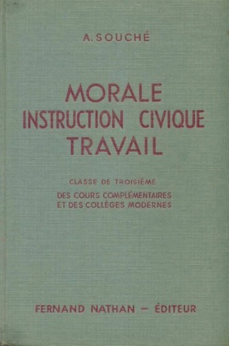 Morale instruction civique - morale,,