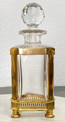 Flacon cristal taillé et - flacon,