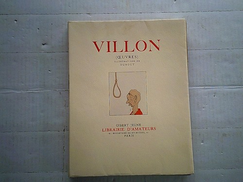 Oeuvres villon - oeuvres, de