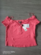 Haut rouge Jennyfer t M Neuf
