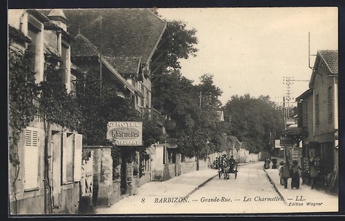 Cpa barbizon grande rue - cpa, barbizon,