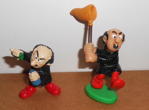 Figurine schtroumpf gargamel - figurine,