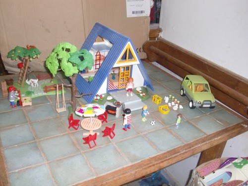 Maison vacances playmobil - maison,
