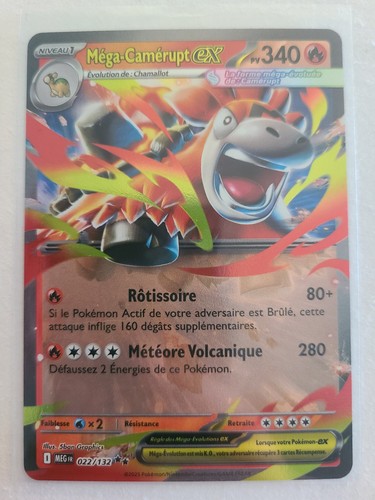Carte pokémon méga - carte,