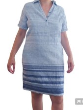 MS MODE robe NEUVE en lin