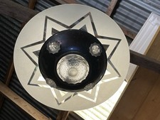 ⭐️ LUSTRE PLAFONNIER EZAN ADNET LAMPE ART DECO MODERNISTE 1930 CHANDELIER LAMP