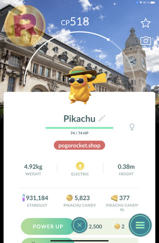 Shiny pikachu summer costume - shiny,