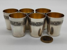 6 VERRES GOBELET À LIQUEUR St