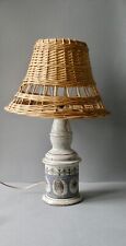 grande lampe en céramique signée le murier, Gustave Reynaud à Vallauris, 1960