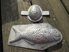 2/2 moules a chocolat ancien -