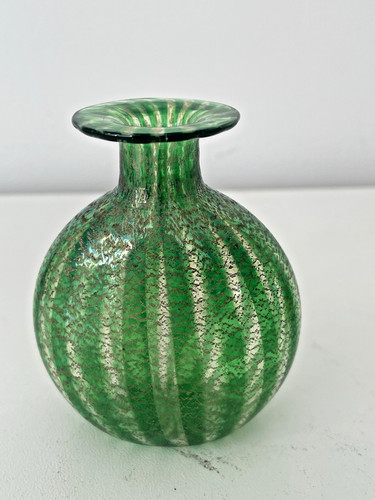 Petit vase flacon verre - vase, ou