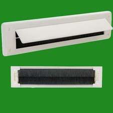 2x Blanc PVC Porte Lettre