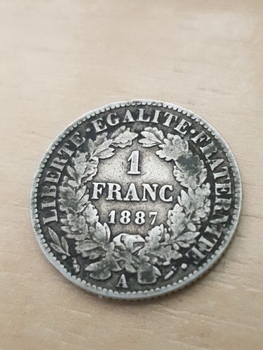 Franc ceres 1887 argent - 1,