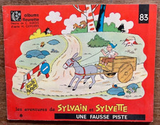 SYLVAIN et SYLVETTE    n° 83    Une fausse piste    EO   1967   Albums Fleurette