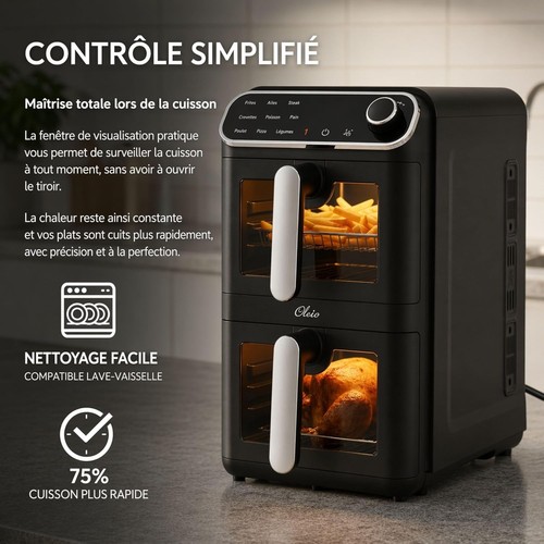 Oleio maestro air fryer - maestro,