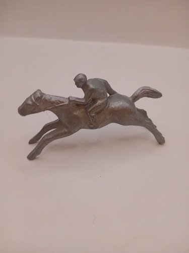 Figurine aluminium cavalier - aluminium,