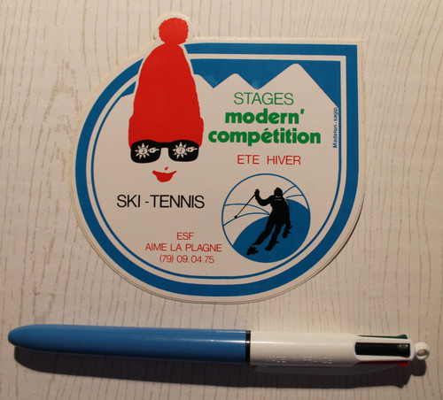 Autocollant sticker esf - -,