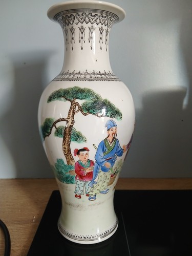Ancien vase porcelaine - ancien,