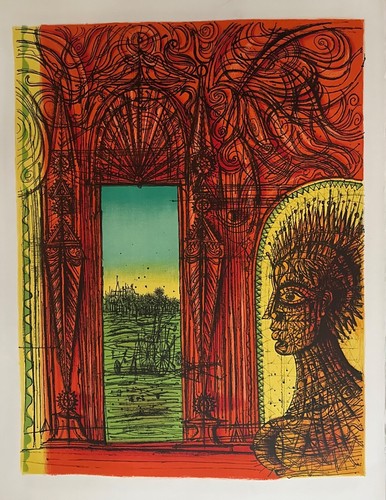 Jean carzou lithographie - carzou,