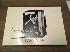 BORIS VIAN - COFFRET PROMOTIONNEL DE 1991 - LIVRE + 2CD + COMMUNIQUÉ PRESSSE!!!!