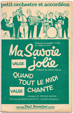 Partition accordéon orch