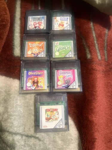 Lot jeux nintendo game boy - lot,