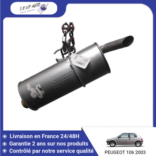 Silencieux arriere - 🇫🇷,