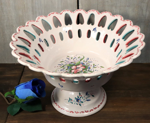 Corbeille coupe sur pied - coupe,