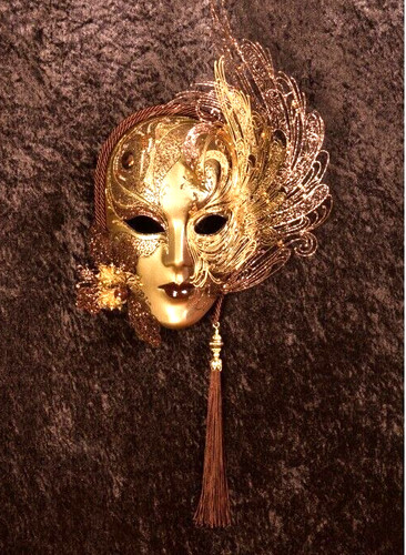 Masque vénitien fait main - vénitien,