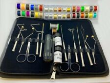 Kit de Montage de Mouches, Ensemble d'outils Artisanaux, Colle UV, Torche UV