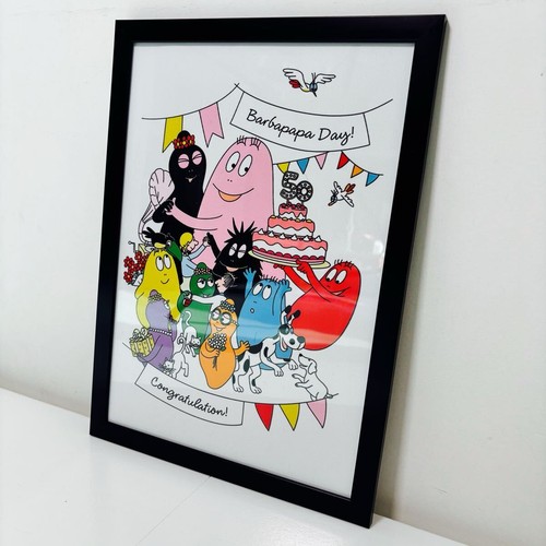 Poster with frame barbapapa - with,